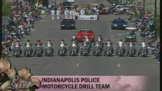 The Indianapolis Metropolitan Police Motorcycle Drill Team performs [upl. by Ramak]