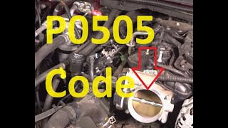 Causes and Fixes P0505 Code Idle Control System [upl. by Anneyehc]