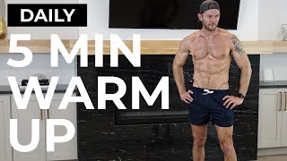 5 MIN WARM UP  FULL BODY WARMUP FOR AT HOME WORKOUTS  TIFFxDAN [upl. by Haye542]