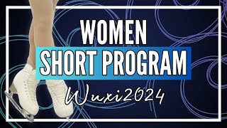 Junior Women Short Program  Wuxi 2024  JGPFigure [upl. by Acirre980]