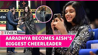 Aaradhya Rai Bachchan Cheers For Mom Aishwarya at SIIMA Must WATCH Adorable Moments [upl. by Parks]