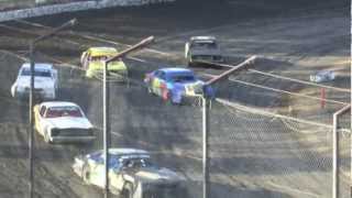 Bakersfield Speedway 7 21 12 heat recap clips [upl. by Eener]