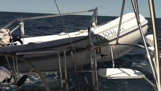 MarTek 600 Dinghy Davits [upl. by Acsicnarf]