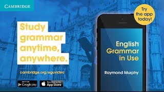 Improve your English Grammar with the English Grammar in Use App [upl. by Llenrev]