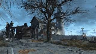 My Kingsport Lighthouse No Mods Settlement Build Fallout 4 No Commentary [upl. by Heindrick845]