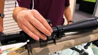 Vortex 624 Viper HS LR Riflescope at SHOT Show 2013 Video [upl. by Elocn]