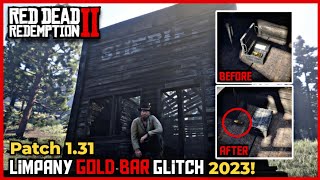 Red dead redemption 2 UNCUT Limpany GOLD BAR GLITCH 2023 PATCH 131 [upl. by Airamasor]