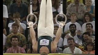 Mens Individual AllRound Artistic Gymnastics  Barcelona 1992 Olympics [upl. by Necila]