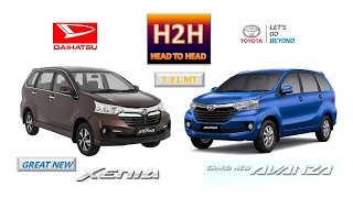 H2H 49 Great New Daihatsu Xenia vs Grand New Toyota Avanza [upl. by Studdard525]