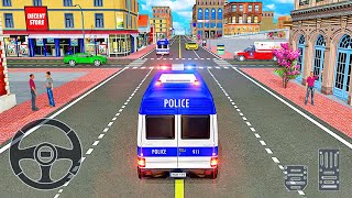 Police Ambulance Van Driving  911 Emergency Rescue Simulator  Android Gameplay [upl. by Olinde]