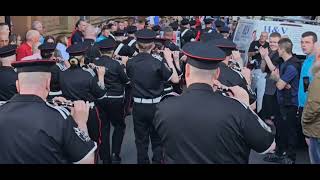 Cambuslang Volunteers flute band annual parade 2023 [upl. by Nilam]