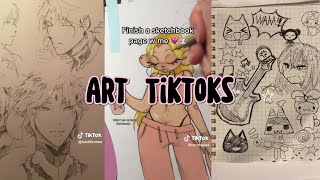 ✩Art Tiktoks I saved 😊✩ [upl. by Zetnom]