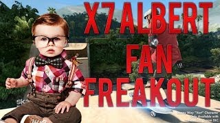 X7 Albert l FAN FREAKOUT l Skate 3 [upl. by Aivatan308]