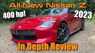 2023 Nissan Z Performance Start Up Exhaust Test Drive amp In Depth Review [upl. by Ayekam794]