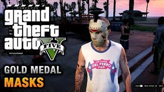 GTA 5  Mission 36  Masks 100 Gold Medal Walkthrough [upl. by Nylrem47]