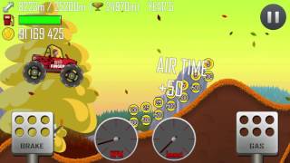 Hill Climb Racing \ Seasons \ 26010 meters on Big Finger [upl. by Philpot]