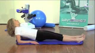 Myback  esercizio 10 Core Stability  Rinforzo Catena Muscolare Posteriore [upl. by Ahseym]