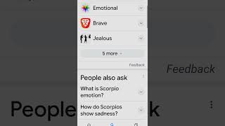 Libras and Scorpios emotions according to Google [upl. by Eiwoh]