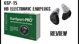 Etymotic Electronic Earplugs Review [upl. by Eniamrehs707]