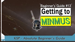 How to Get to Minmus EASY amp CHEAP  KSP Beginners Tutorial [upl. by Ahsatin658]