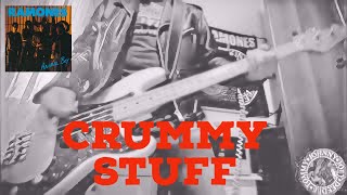 Ramones  Crummy Stuff  bass cover whitout guitar [upl. by Orabla]