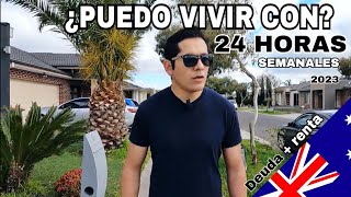 ¿SE puede VIVIR  pagar la DEUDA con 24 HORAS a la semana AUSTRALIA 2023 extensiónrentacomida [upl. by Pelpel494]