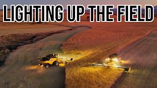 Harvesting Canola into the Night  Australian Farming  Harvest 2023  Vlog 218 [upl. by Attevaj]