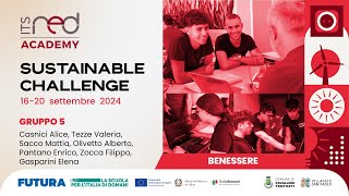 I progetti della ITS Sustainable Challenge 2024  BENESSERE  GRUPPO 5 [upl. by Atram522]