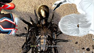 Miles amp Mister Negative Create Anti Venom Symbiote Scene 2023 SpiderMan 2 PS5 4K 60FPS [upl. by Retlaw]