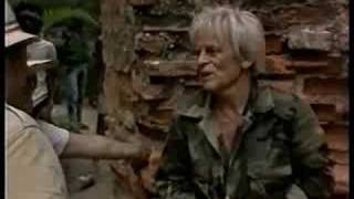 Kinski interviewed on set of Commando Leopard [upl. by Ahsieki27]