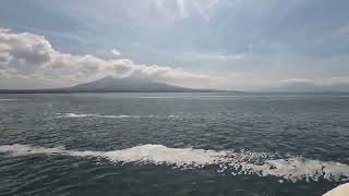 Ferry Ride from Naples to Sorrento 4k with Time Lapse [upl. by Lewan]