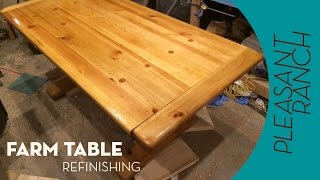 Farm Table Refinish [upl. by Sol]