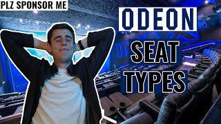 Odeon Seats Whats the difference  Paying more with Odeon my limitless [upl. by Melleta]