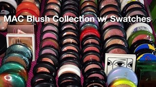 MAC Blush Collection with Swatches [upl. by Donica]