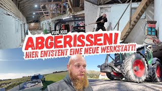 Hier entsteht die neue Hauptzentrale meiner Werkstatt  FarmVLOG1035 [upl. by Chanda106]