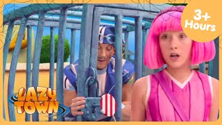 Sportacus Is Trapped 😨  Lazy Town Full Episode Compilation For Kids  WildBrain Zigzag [upl. by Oag593]