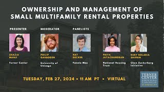 Ownership and Management of Small Multifamily Rental Properties [upl. by Ojyram]