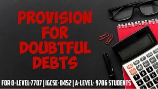 Bad Debts and Provision for Doubtful Debts  Most Important Journal Entry amp Final Account Adjustment [upl. by Dylana]