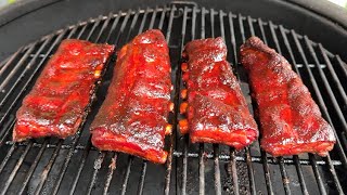 Kamado Joe  Baby Back Riblets  The Best Barbecue for Fall Football [upl. by Weisburgh256]