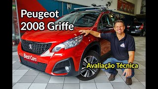 Peugeot 2008 Griffe avaliação técnica depois de teste de 30 dias  Avaliação  Best Cars [upl. by Atiuqihs]