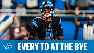 Every Detroit Lions touchdown at the Bye [upl. by Yemar]