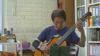 Arabian Melody Laurent Méneret played by Stephen Chau on 2024 Julian Dammann guitar [upl. by Nuoras]