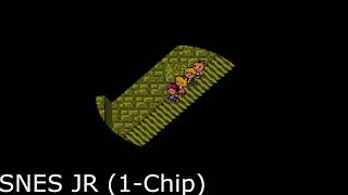 Earthbound flickering dots in the intro SNES 1Chip bug [upl. by Ami]