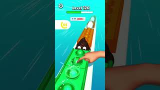 Pop run game 🎮  Pop run 3D  Level 120  shorts funny trending games viral [upl. by Oeht369]