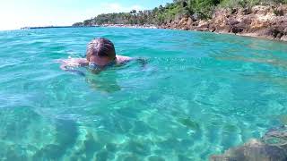 VLOG 0003 Puerto Rico Crashboat Beach Snorkeling [upl. by Hsreh27]