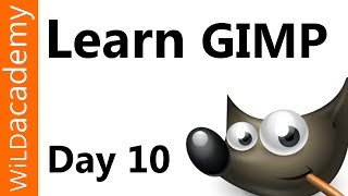 Learn GIMP Tutorial  Day 10  How to Clean Up Faces [upl. by Aztilay]