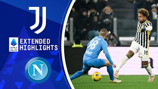 Juventus vs Napoli  Extended Highlights  Serie A  CBS Sports Golazo [upl. by Ecela]