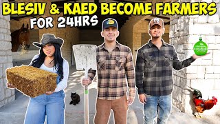 WE BECAME FARMERS FOR 24 HRS ft KAED [upl. by Bertrand]