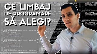 Ce Limbaj de Programare sa inveti daca esti la inceput  Invata Programare Ep 1 [upl. by Oribel]