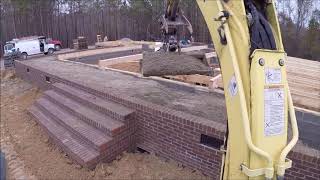 Backfilling A House Foundation [upl. by Aay206]